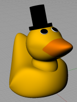 Sir Duckington and his Mercedes-Benz