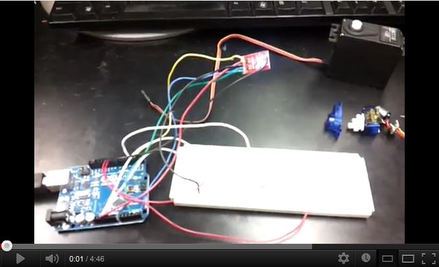 Color Sensor and Servo Information