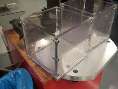 Chamber Walls and Base fully Assembled