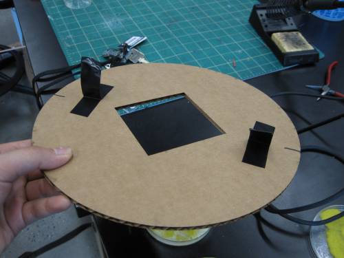 cardboard printing template