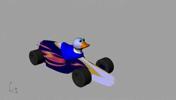 Racecar + Duck